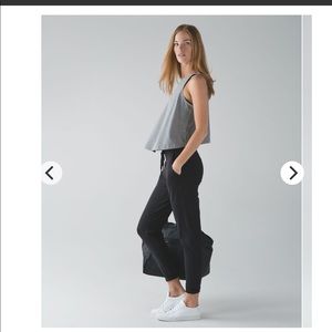 Lululemon Drop Pant- Black- Size 4